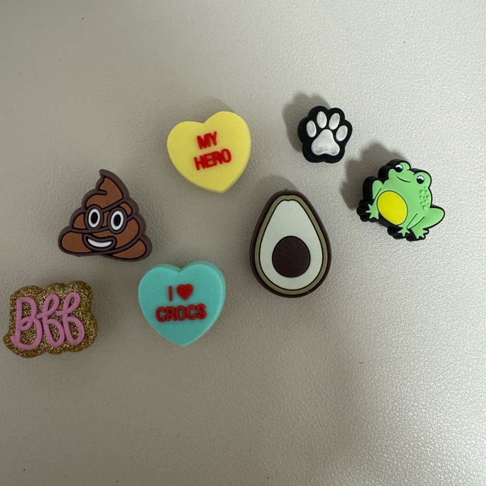 Assorted Croc Charms Set